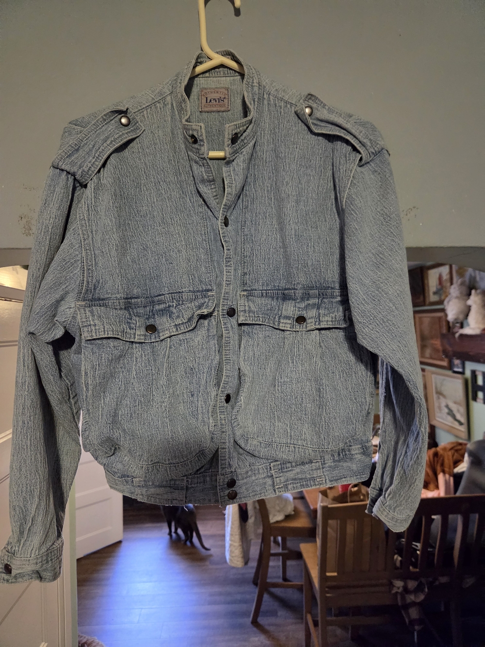 Levi's Light Blue Military Field Denim Jacket